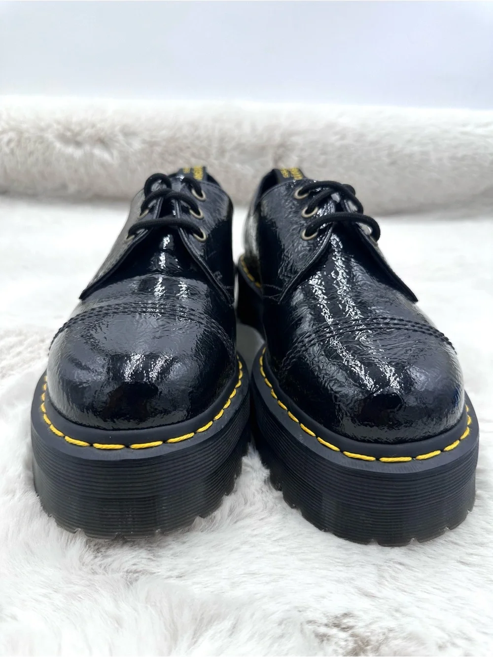 Dr. Martens 1461 Quad Platform Patent Leather Shoes – Women’s 11 – NWOT